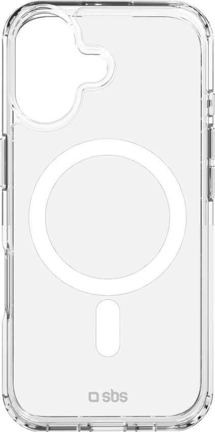 Pouzdro SBS Extreme Mag s technologií D3O pro iPhone 17 - průhledné