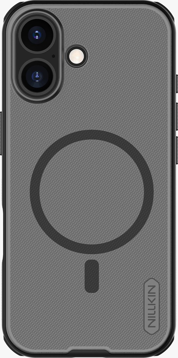 Magnetický kryt Nillkin Super Frosted Shield Pro kompatibilní s MagSafe pro iPhone 17 - průsvitně černý
