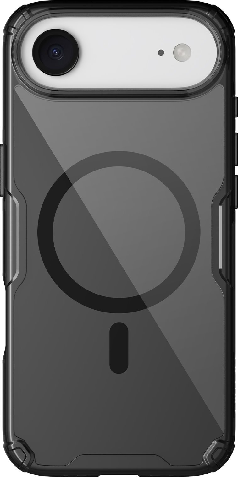 Magnetický kryt Nillkin Nature TPU Pro kompatibilní s MagSafe pro iPhone 17 Air - průsvitný černý