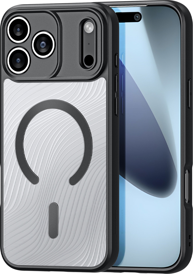 Pouzdro Dux Ducis AIMO Mag pro iPhone 17 Pro kompatibilní s MagSafe - černé