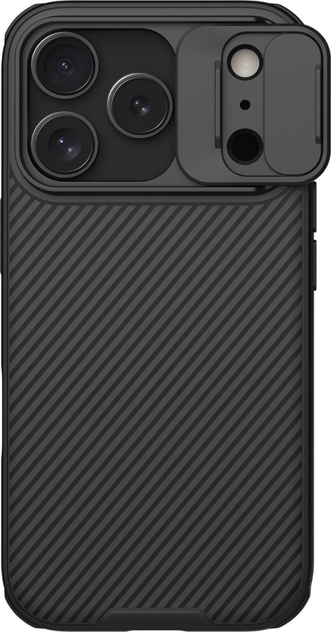 Magnetický kryt Nillkin CamShield Pro kompatibilní s MagSafe pro iPhone 17 Pro - černý