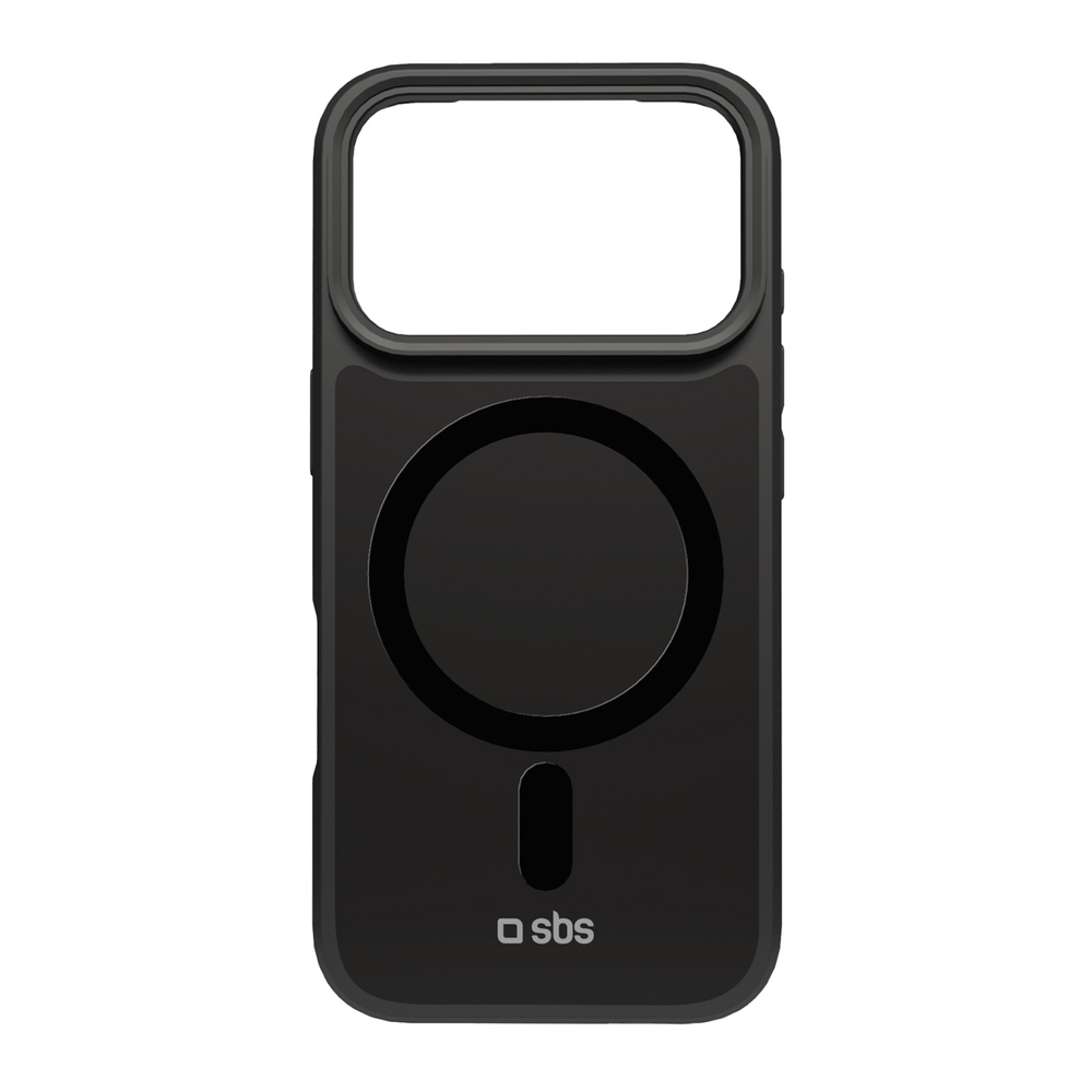 Kryt SBS Full Active Mag s technologií D3O pro iPhone 17 Pro Max - černý