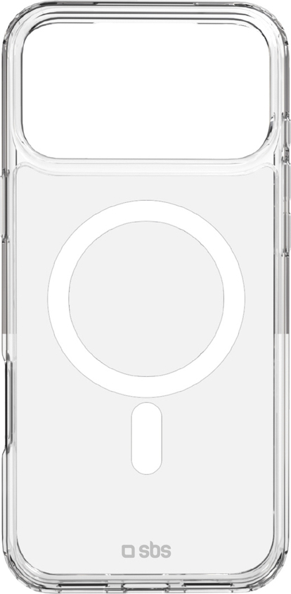 Pouzdro SBS Extreme Mag s technologií D3O pro iPhone 17 Pro Max - průhledné
