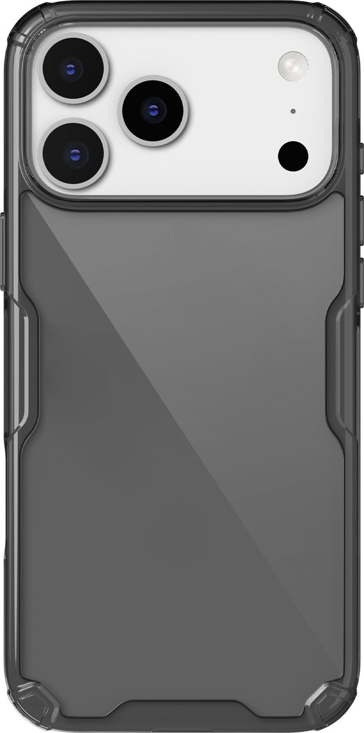 Pouzdro Nillkin Nature TPU Pro pro iPhone 17 Pro Max – průsvitné černé