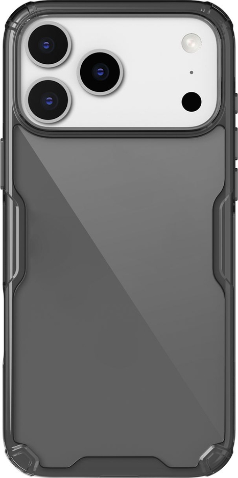 Pouzdro Nillkin Nature TPU Pro pro iPhone 17 Pro Max – průsvitné černé