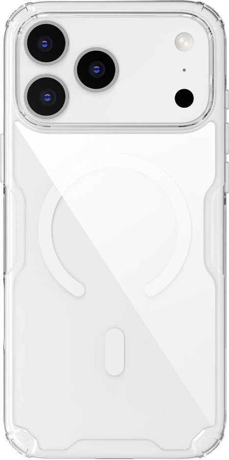 Magnetický kryt Nillkin Nature TPU Pro kompatibilní s MagSafe pro iPhone 17 Pro Max - průhledný