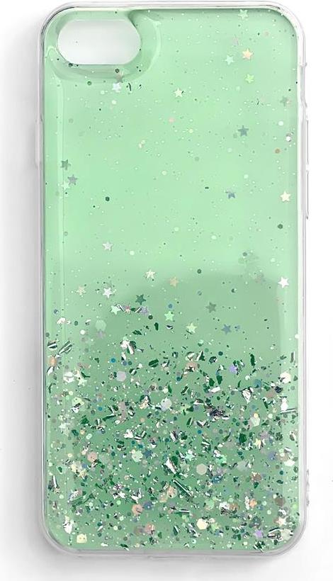 Wozinsky Star Glitter Shining Cover for iPhone 12 Pro Max green