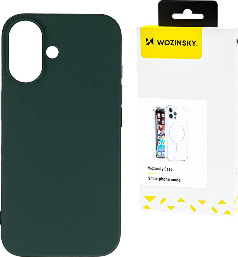 Silikonový kryt Wozinsky pro Samsung Galaxy S24 FE - zelený
