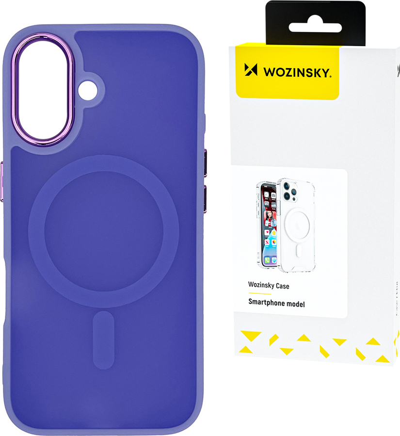 Wozinsky Fashion Case MagSafe pro Samsung Galaxy S25+ - fialový