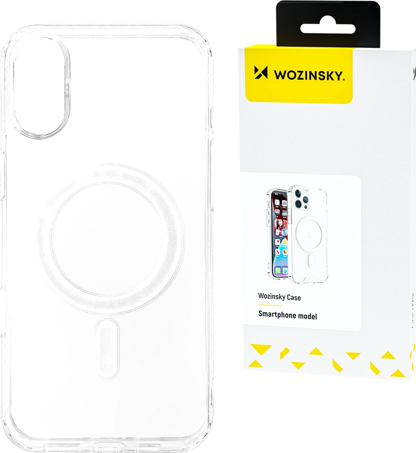 Wozinsky Ultra Clear MagSafe Case pro Samsung Galaxy S25+ – čirý