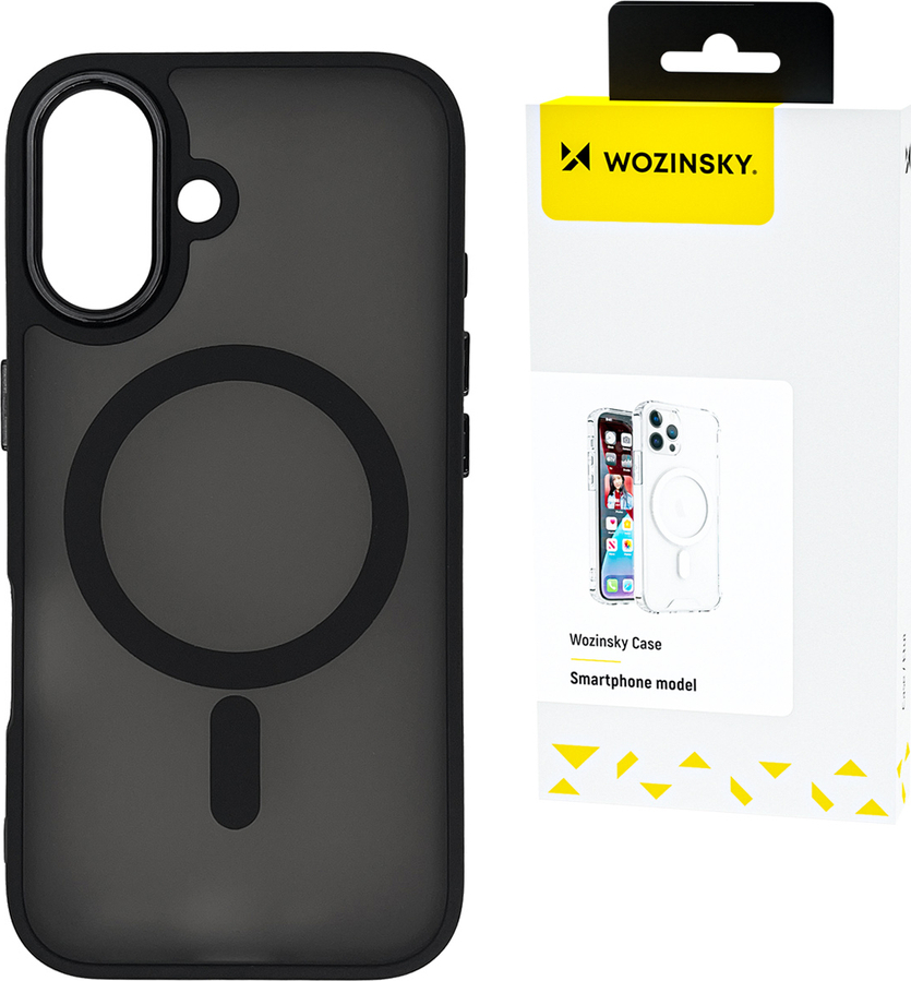 Wozinsky Fashion Case MagSafe pro Samsung Galaxy S25 - černý