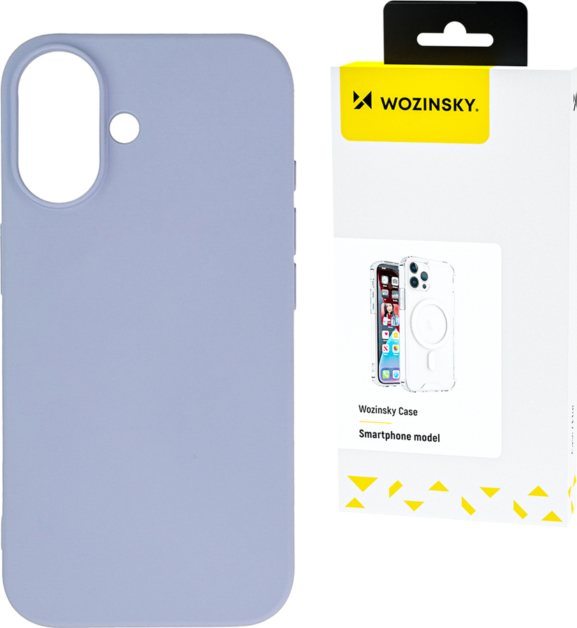 Silikonový kryt Wozinsky pro Samsung Galaxy S25 - fialový