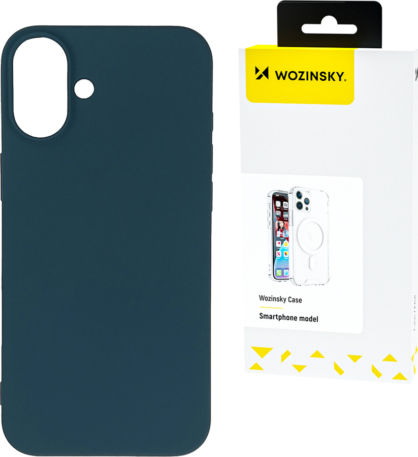 Silikonový kryt Wozinsky pro Samsung Galaxy S25 - modrý