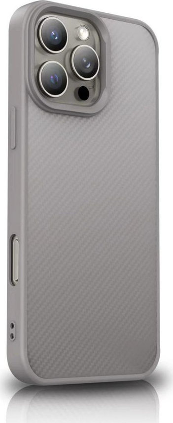 Pouzdro Wozinsky z uhlíkových vláken s MagSafe pro Samsung Galaxy S25 Ultra - šedé