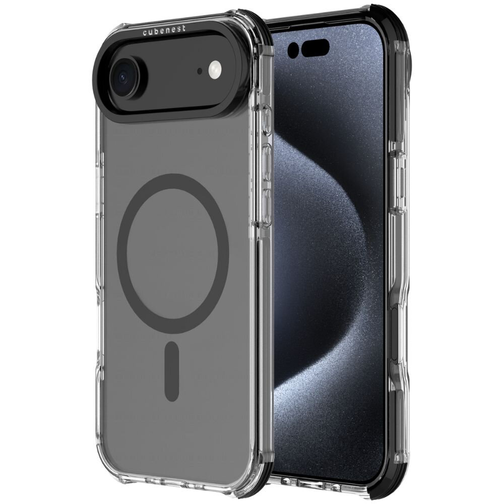 Cubenest Kryt na iPhone 17 Air MagPro Strong Guard černý