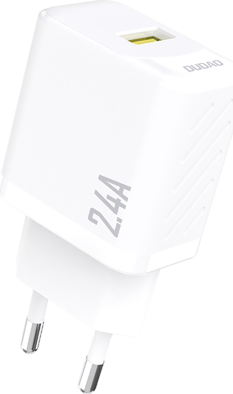 Nabíječka Dudao A23 2,4A USB-A - bílá