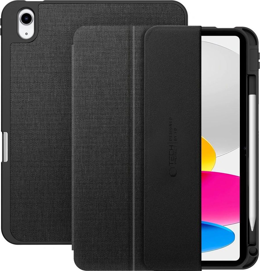 TECH-PROTECT SC PEN CANVAS IPAD 10.9” 10 / 2022 / 11” 11 / 2025 OBSIDIAN BLACK