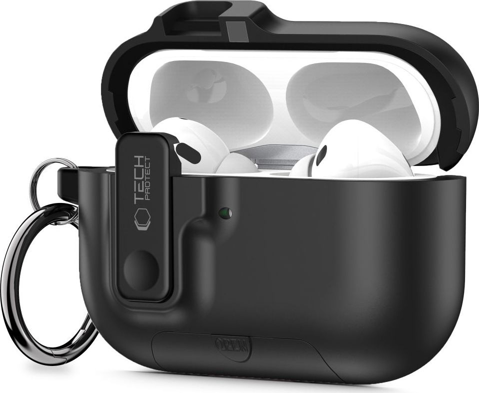 TECH-PROTECT SLIM HOOK APPLE AIRPODS PRO 3 BLACK