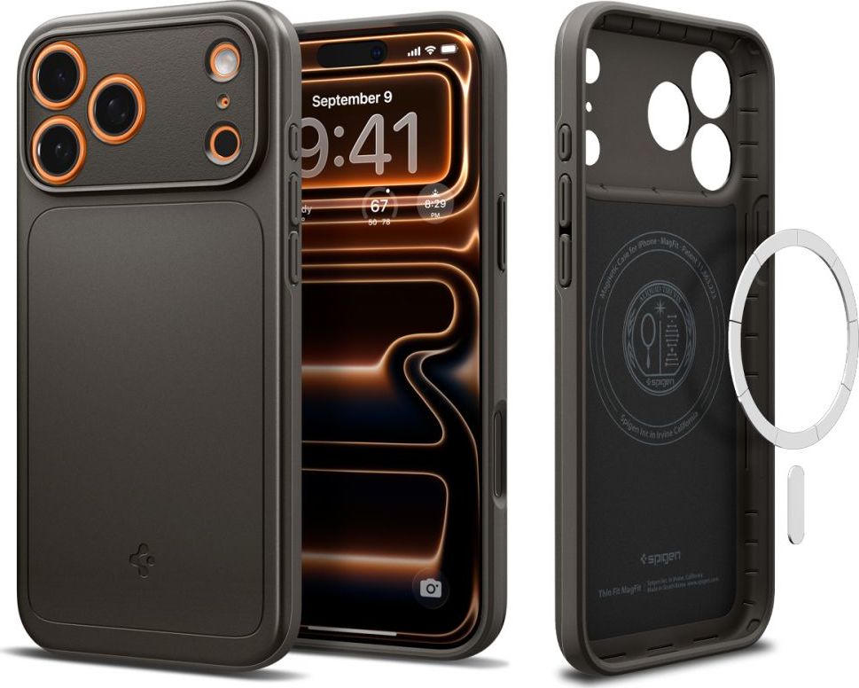 SPIGEN THIN FIT MAG MAGSAFE IPHONE 17 PRO MAX GUNMETAL