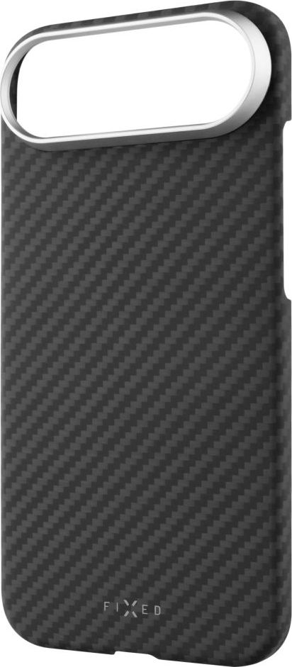 Aramidový zadní kryt FIXED MagVelar s podporou MagSafe pro Apple iPhone Air, černý