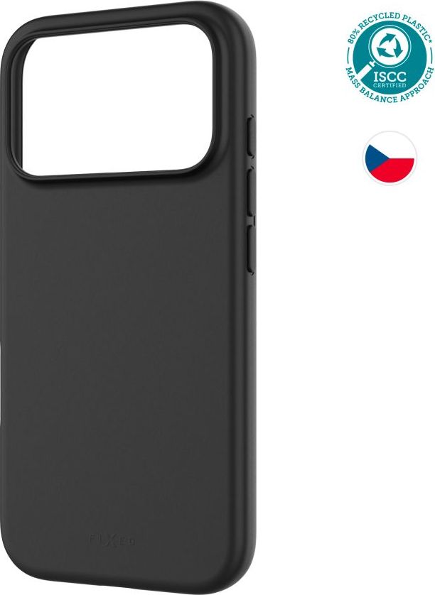 TPU gelový kryt FIXED ReStory pro Apple iPhone 17 Pro, černý