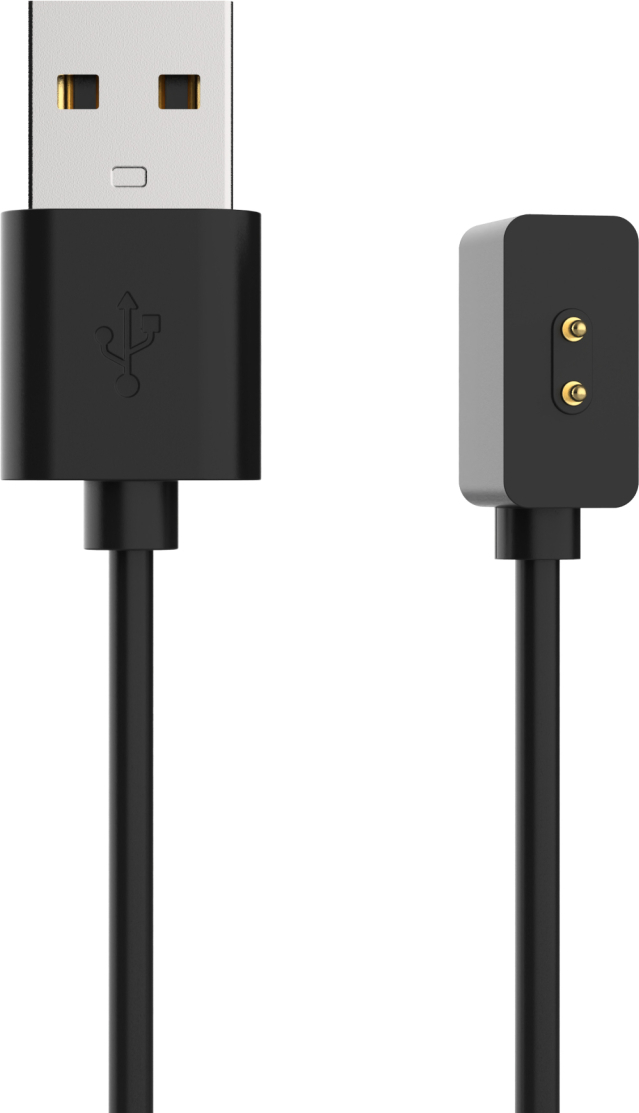 Levně Nabíjecí USB-A kabel FIXED pro Xiaomi Mi Band/Smart Band 8/9/Pro/Active, černý