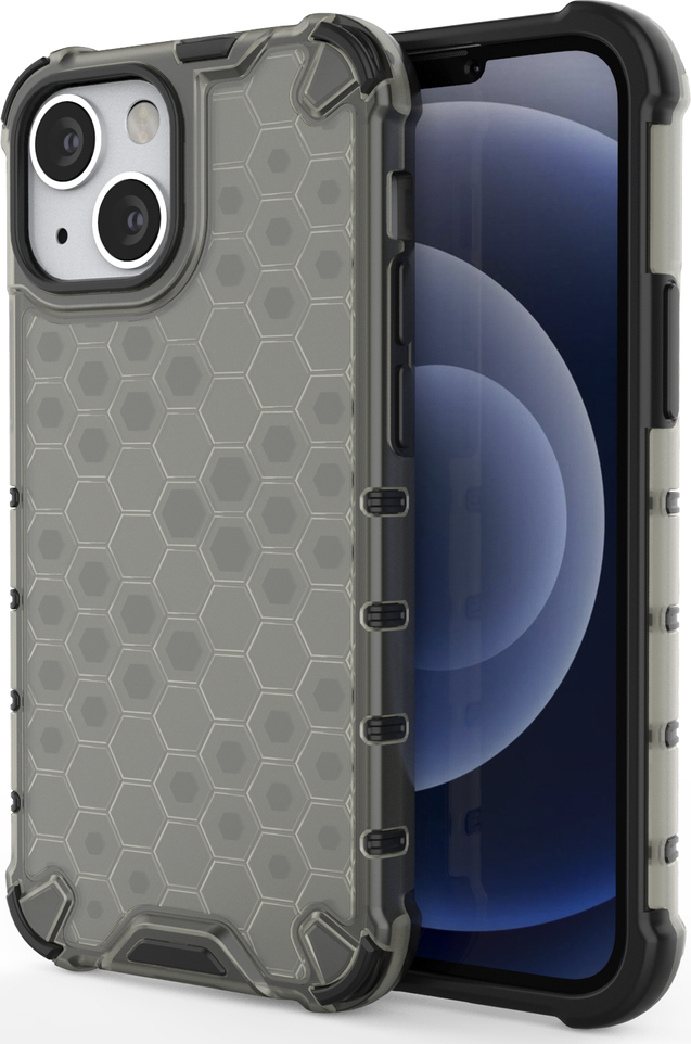 Honeycomb Case armor kryt s TPU nárazníkem pro iPhone 13 mini černý