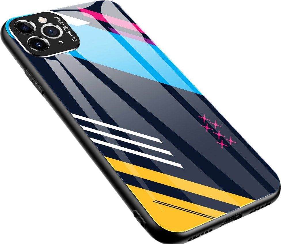 Odolný kryt s tvrzeným sklem pro iPhone 11 Pro Max, vzor 2