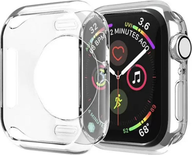 Ultra průhledné pouzdro na Apple Watch 49mm (Ultra 1/2) - průhledné