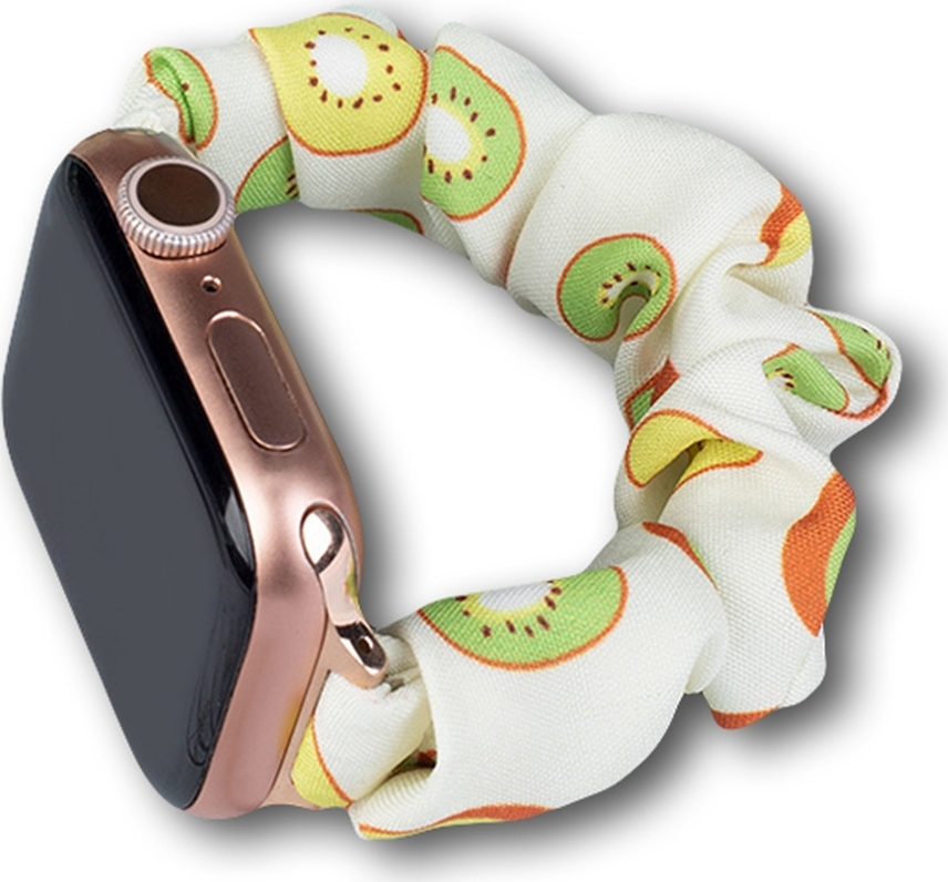 Textilní řemínek pro Apple Watch 38 / 40 / 41 mm, gumička na náramek - kiwi