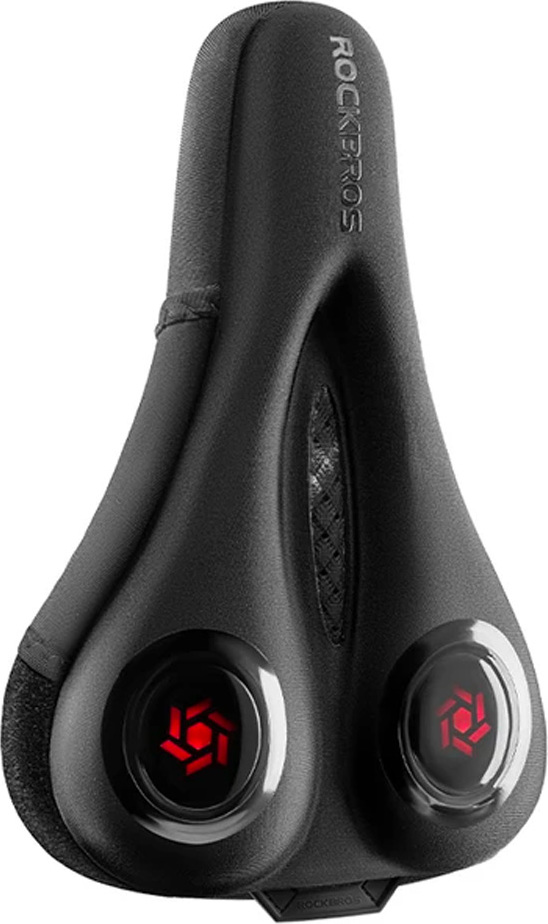 Kryt sedla Rockbros LF044R + pláštěnka - černočervený