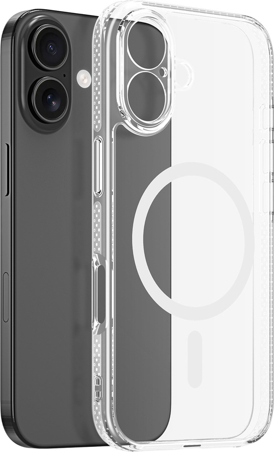 Pouzdro Dux Ducis Clin Mag pro iPhone 17 kompatibilní s MagSafe - průhledné