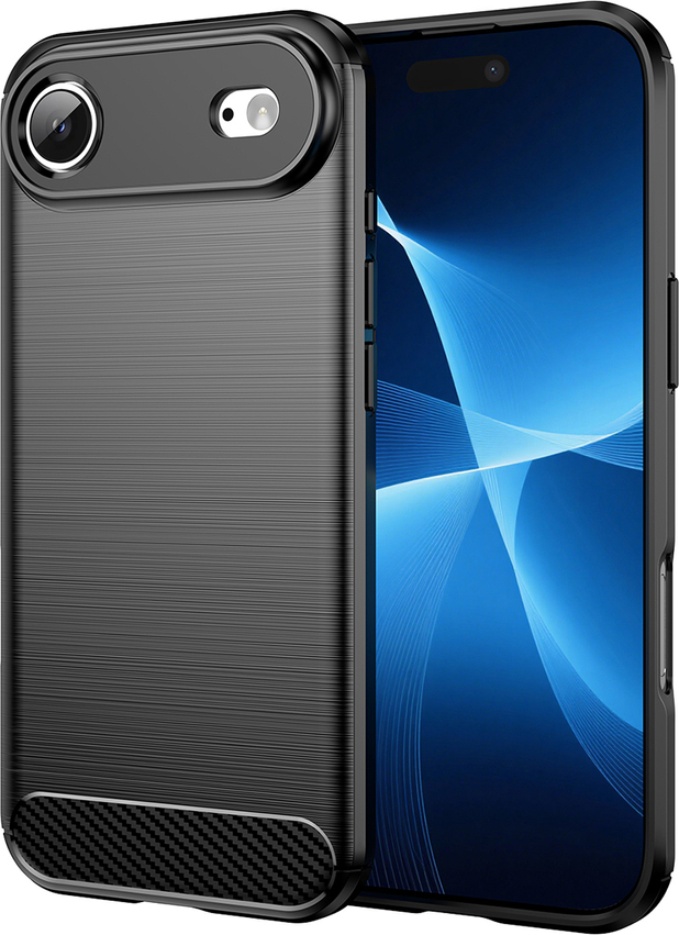 Karbonový kryt pro iPhone 17 Air - černý