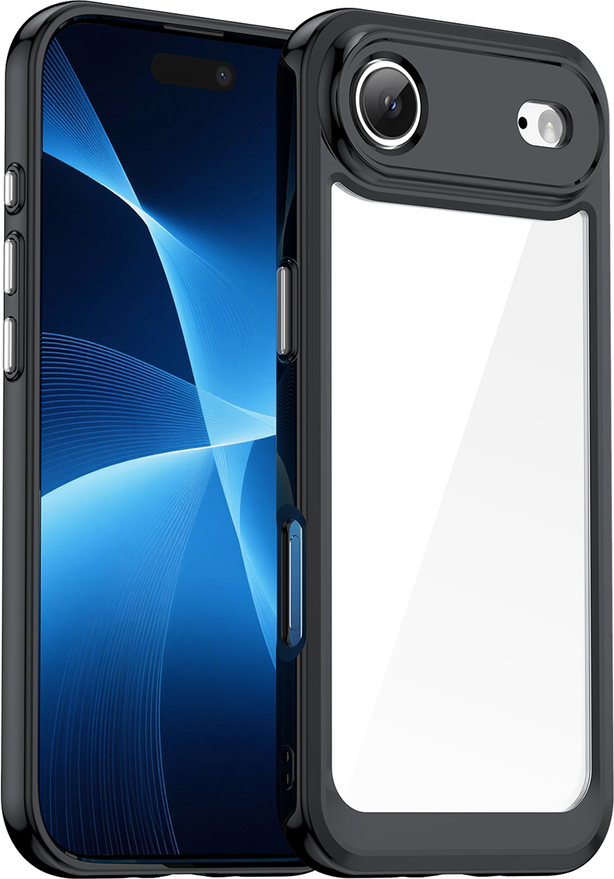 Kryt Outer Space pro iPhone 17 Air - černý průhledný