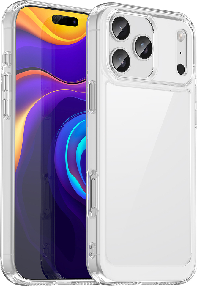 Kryt Outer Space pro iPhone 17 Pro – průhledný