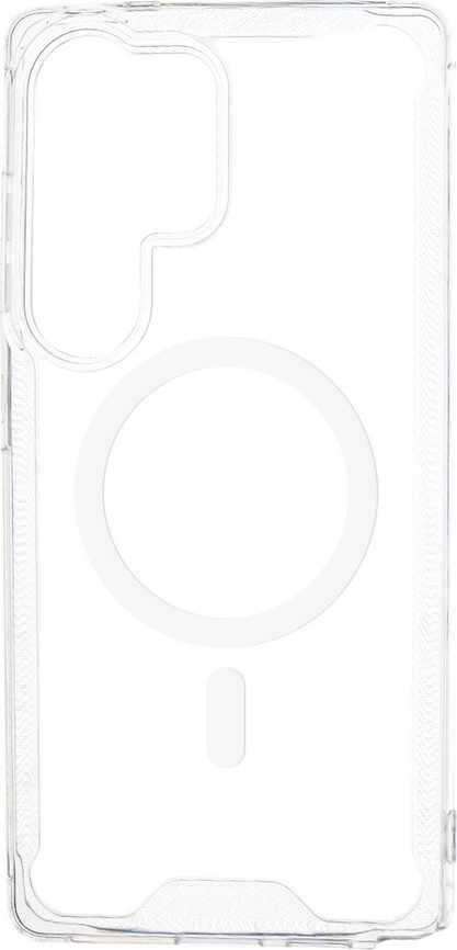 Průhledný rohový kryt s MagSafe pro Samsung Galaxy S25 Edge - čirý