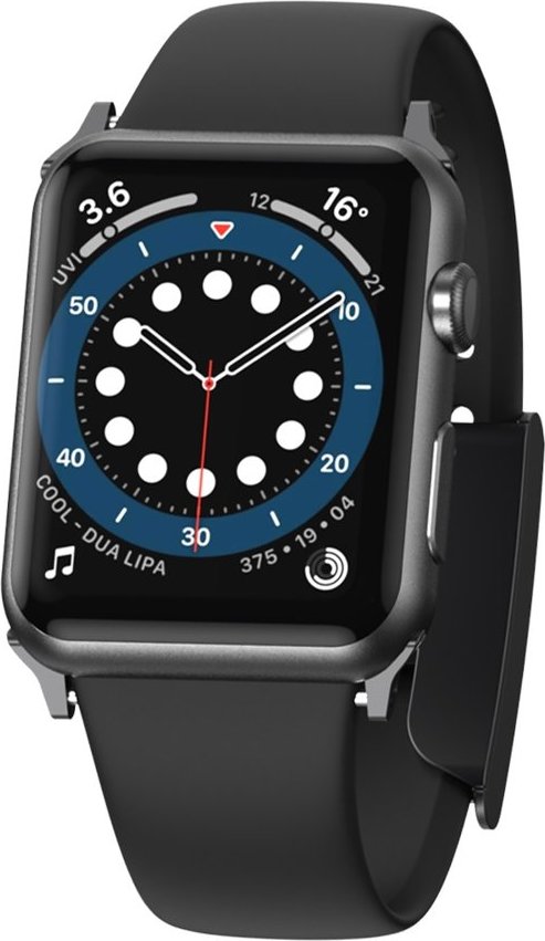 Náramek Baseus Slip-Thru pro Apple Watch 3/4/5/6/SE 38mm/40mm černý (LBWSE-01)