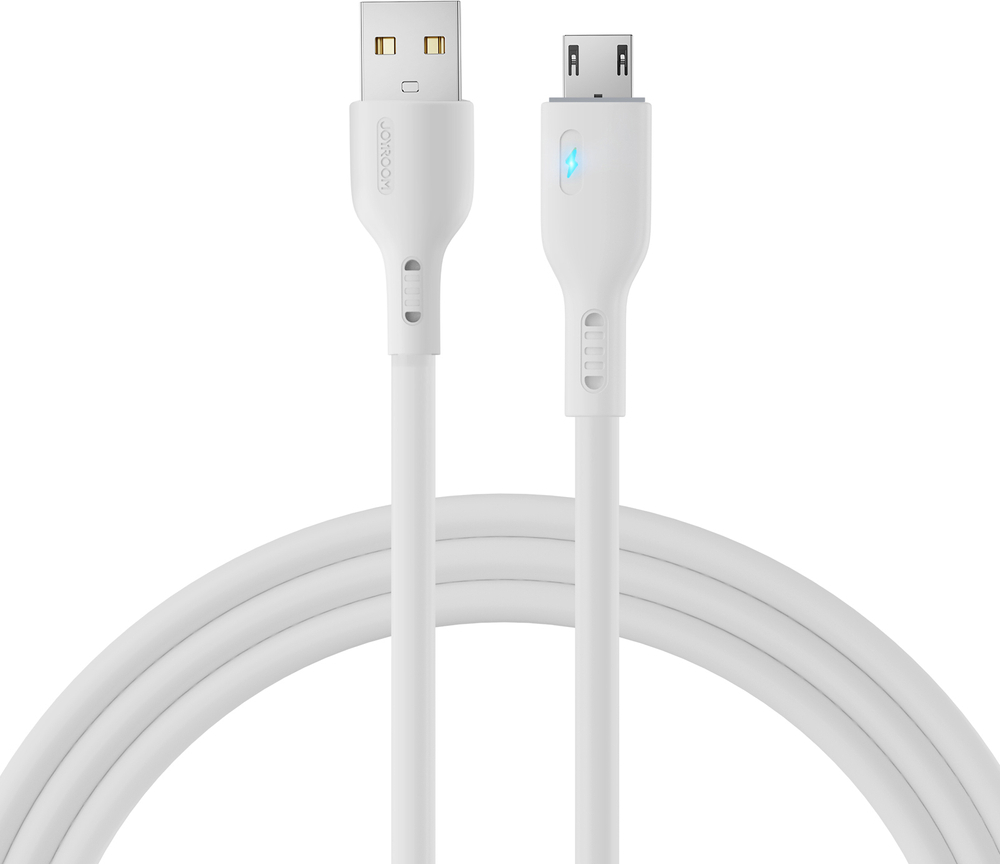 Kabel Joyroom Premium Series A13 USB-A / micro USB 2,4A 2m - bílý