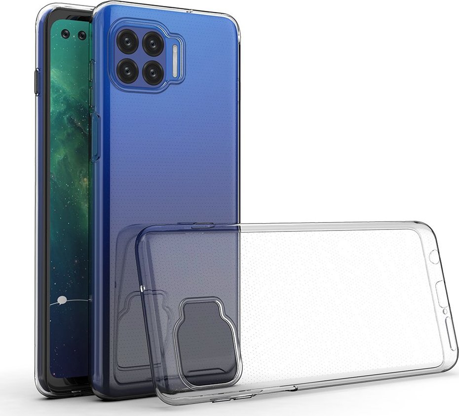 Ultra průhledný gelový TPU kryt o tloušťce 0,5 mm pro Motorola Moto G 5G Plus, transparentní