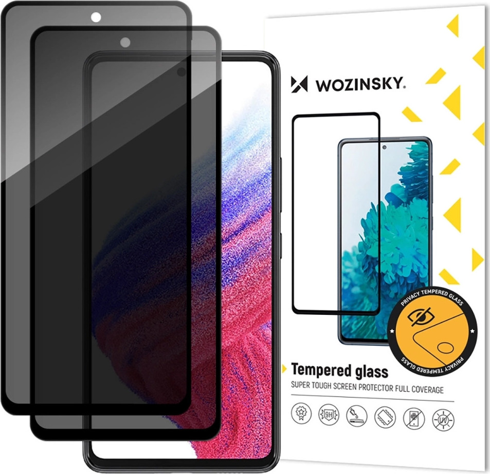 Tvrzené sklo Wozinsky Privacy Glass pro Xiaomi 15, balení po 2 kusech