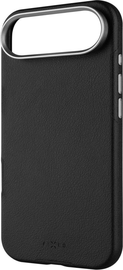 Kryt FIXED MagLeather pro Apple iPhone Air, z veganské kůže s podporou MagSafe, černý