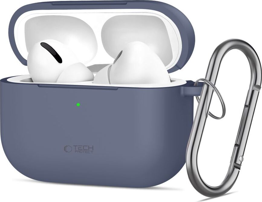 TECH-PROTECT SILICONE HOOK APPLE AIRPODS PRO 3 BABY BLUE