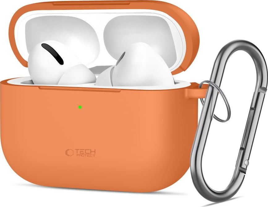 TECH-PROTECT SILICONE HOOK APPLE AIRPODS PRO 3 COSMIC ORANGE