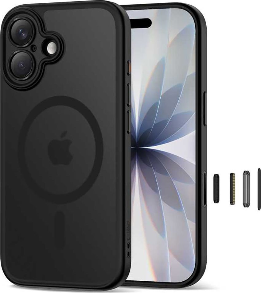 TECH-PROTECT MAGPEAK MAGSAFE CC IPHONE 17 MATTE BLACK