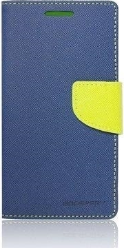 POUZDRO MERCURY FANCY DIARY PRO APPLE IPHONE 11 PRO MODRO/LIMETKOVÉ