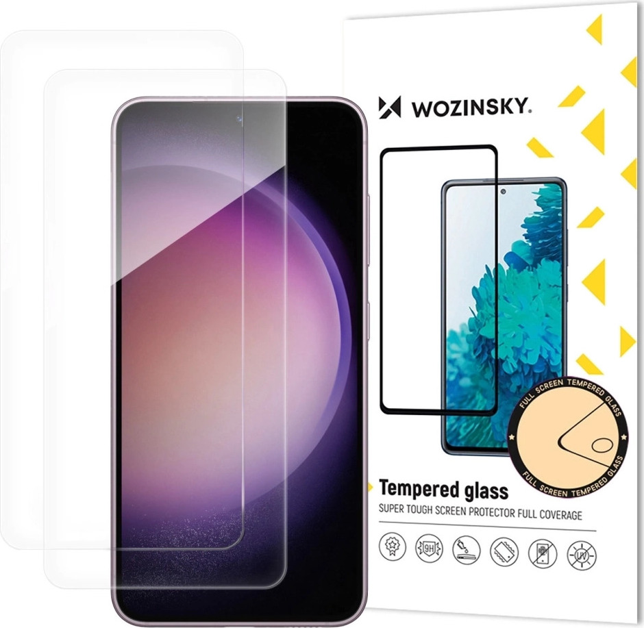 Tvrzené sklo Wozinsky Tempered Glass na Samsung Galaxy S25 FE - 2 ks.