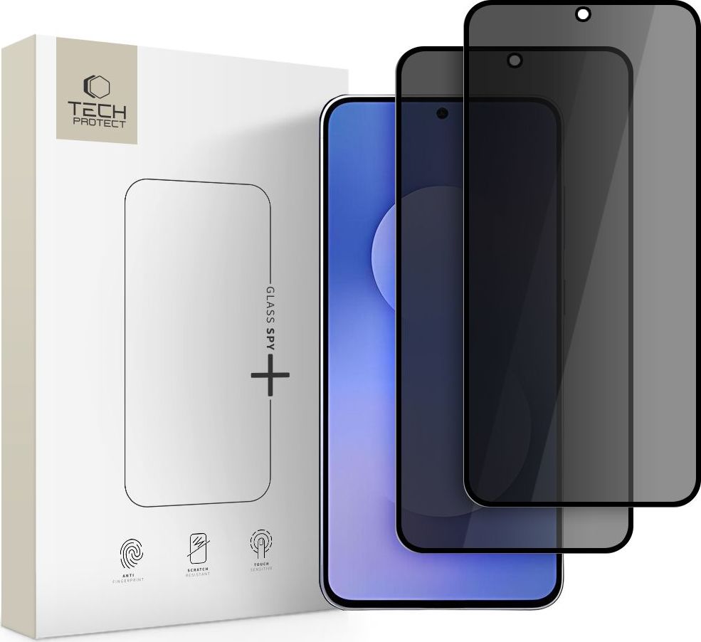 TECH-PROTECT GLASS SPY+ 2 KS PRO GALAXY S25 FE OCHRANA SOUKROMÍ