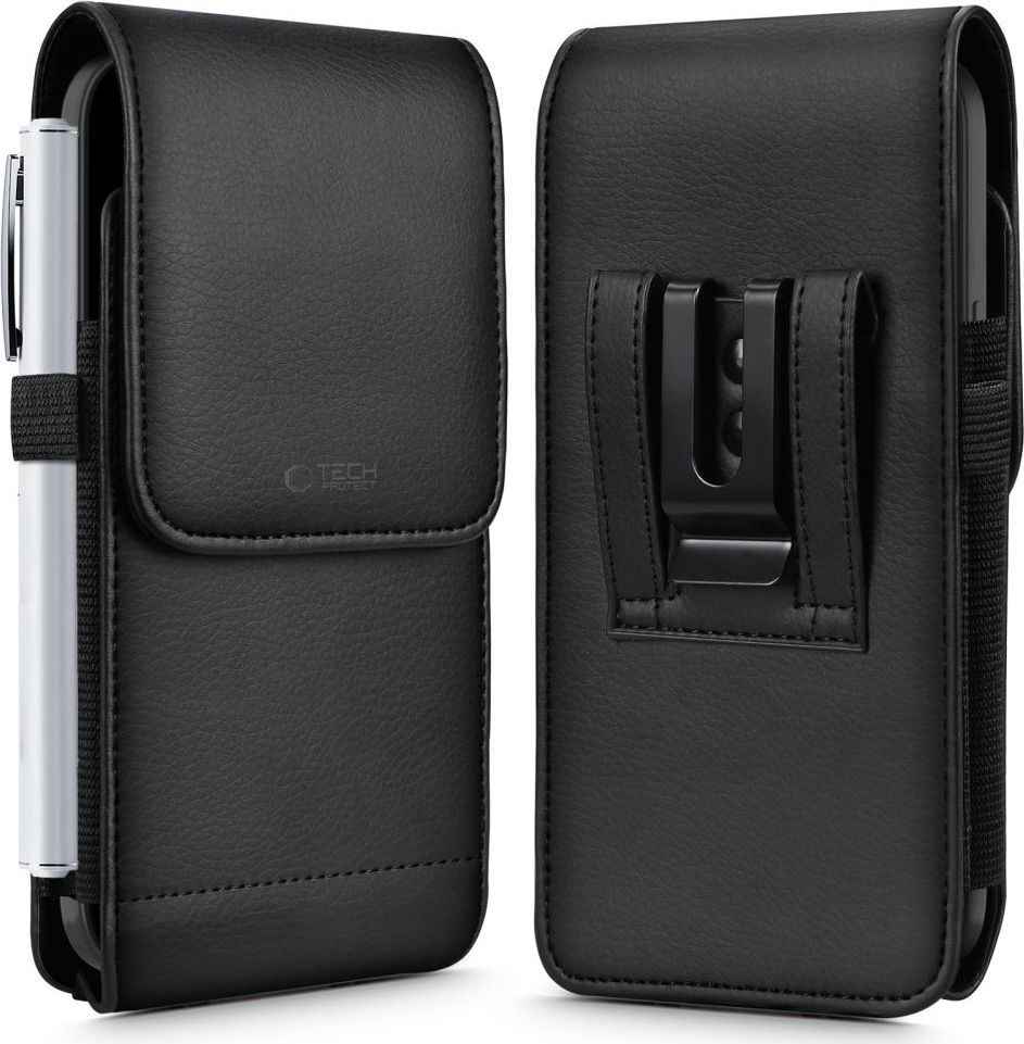 Levně TECH-PROTECT SM75 UNIVERSAL PHONE HOLSTER POUCH 5.8-6.8 INCH BLACK