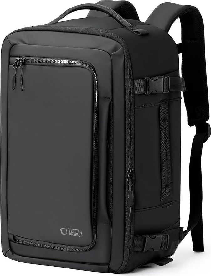 TECH-PROTECT DEFENDER S50 RYANAIR & WIZZAIR TRAVEL LAPTOP CABIN BACKPACK 20L 40x20x25 BLACK