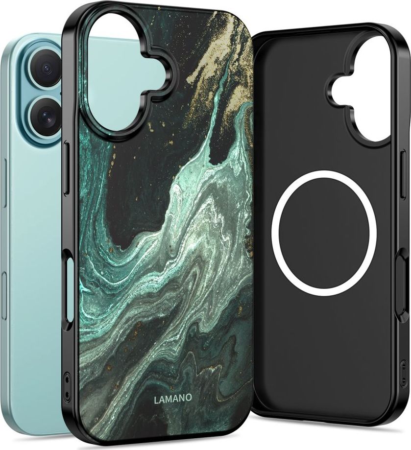 TECH-PROTECT LAMANO MAGSAFE IPHONE 16 VERDE AURA